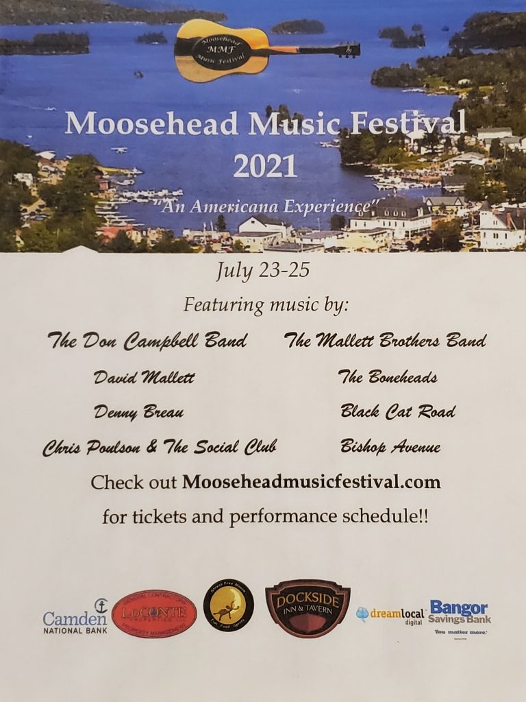 moosehead music festival 2021